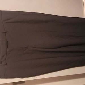 Express Editor black wide leg trouser